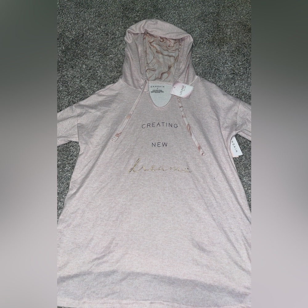 SET OF DANSKIN HOODIE AND LOUNGE PANTS NEVER WORN NEW WITH TAGS!